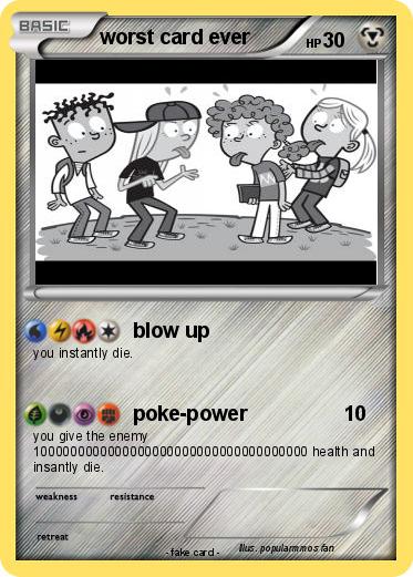 Pokemon worst card ever