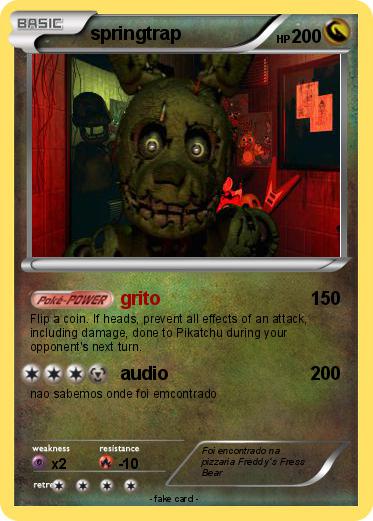 Pokemon springtrap