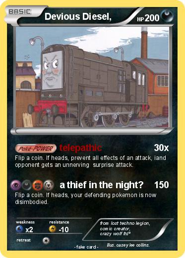 Pokemon Devious Diesel,