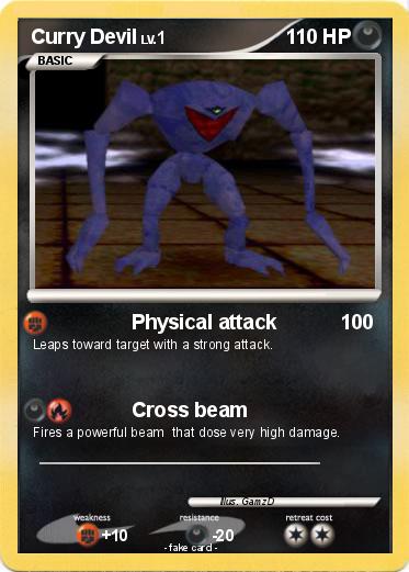 Pokemon Curry Devil