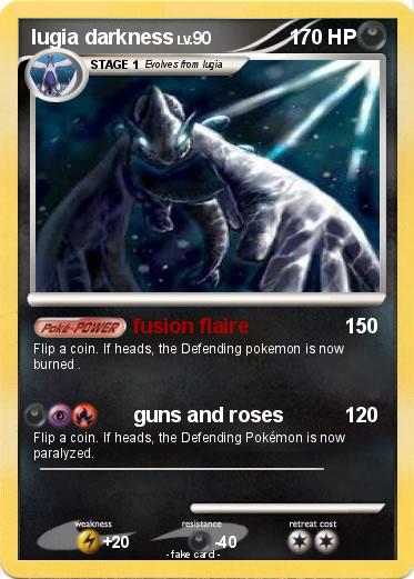 Pokemon lugia darkness