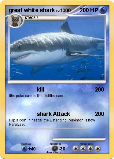 Pokemon great white shark