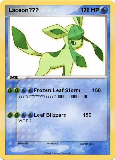 Pokemon Laceon???      
