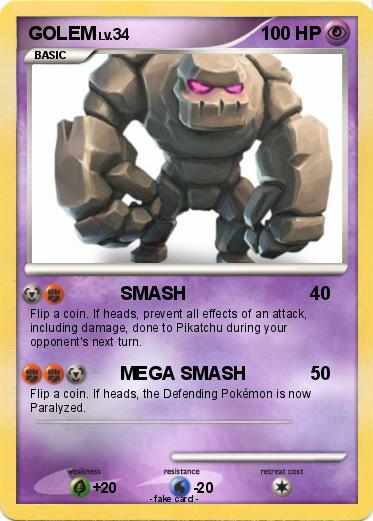 Pokemon GOLEM