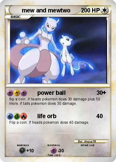 Pokemon mew and mewtwo