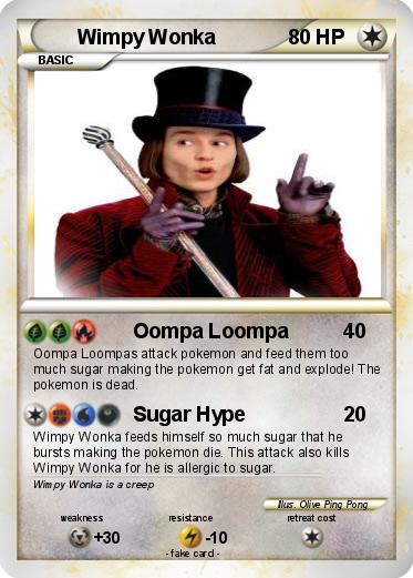 Pokemon Wimpy Wonka