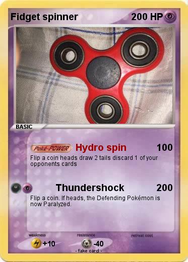 Pokemon Fidget spinner
