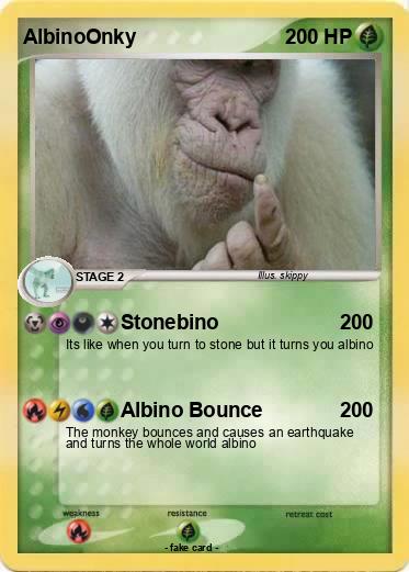 Pokemon AlbinoOnky