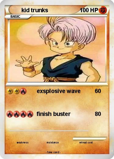 Pokemon kid trunks