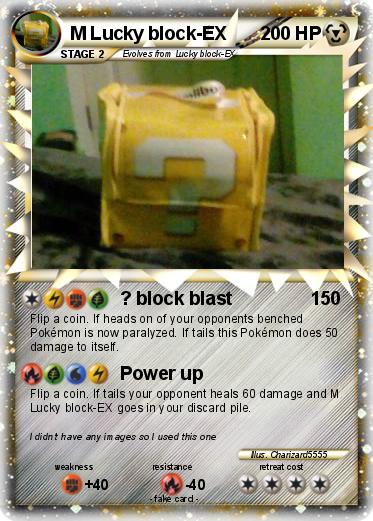 Pokemon M Lucky block-EX