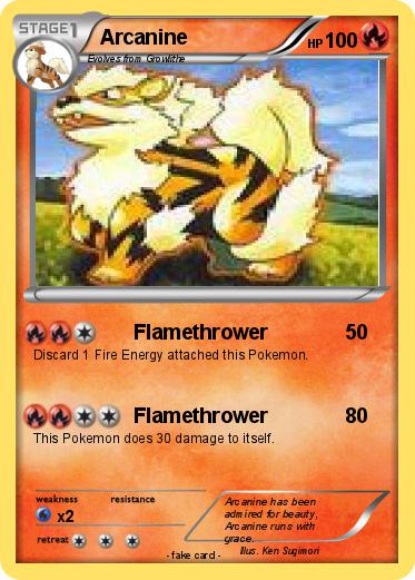 Pokemon Arcanine