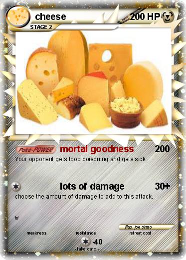 Pokemon cheese