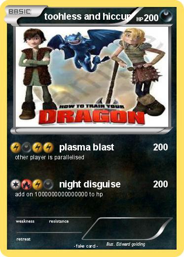 Pokemon toohless and hiccup