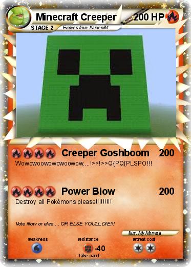 Pokemon Minecraft Creeper