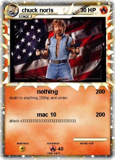 Pokemon chuck noris