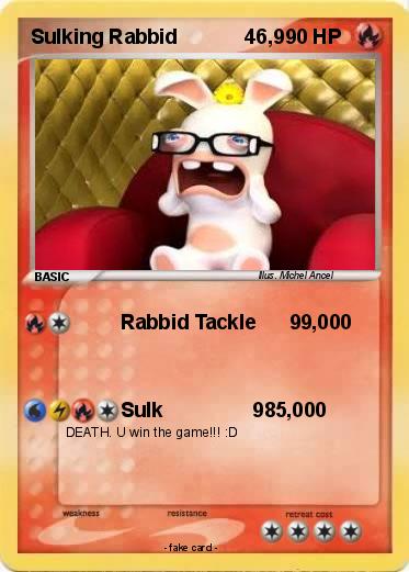 Pokemon Sulking Rabbid            46,9