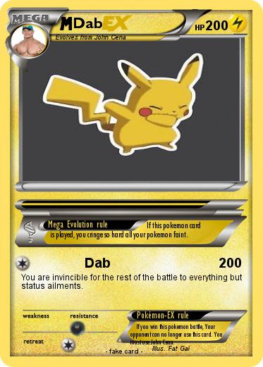Pokemon Dab