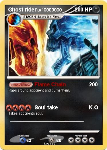 Pokemon Ghost rider