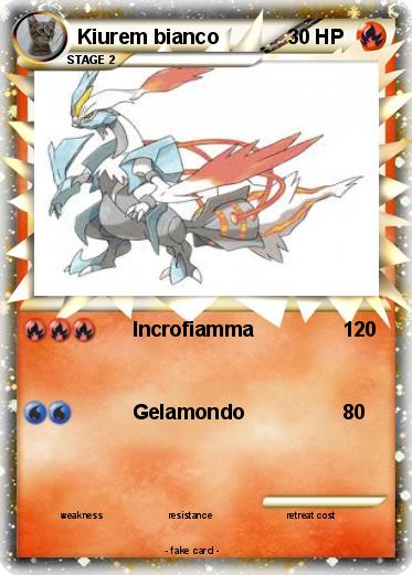 Pokemon Kiurem bianco