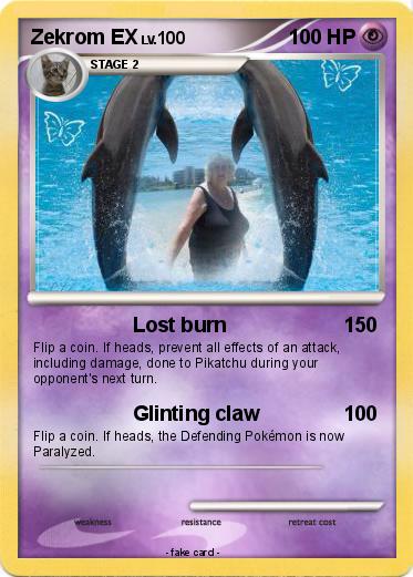 Pokemon Zekrom EX