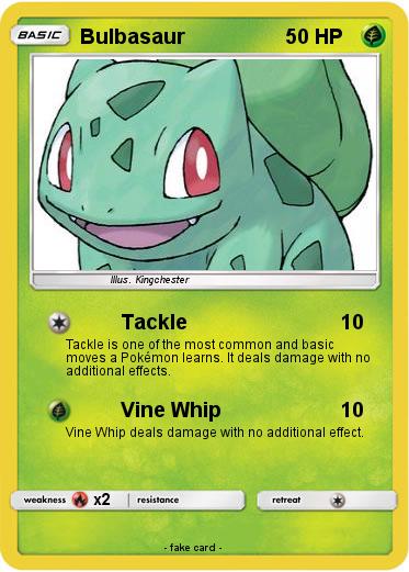 Pokemon Bulbasaur