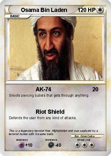 Pokemon Osama Bin Laden