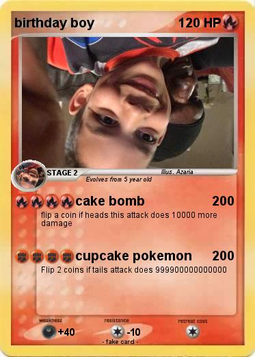 Pokemon birthday boy