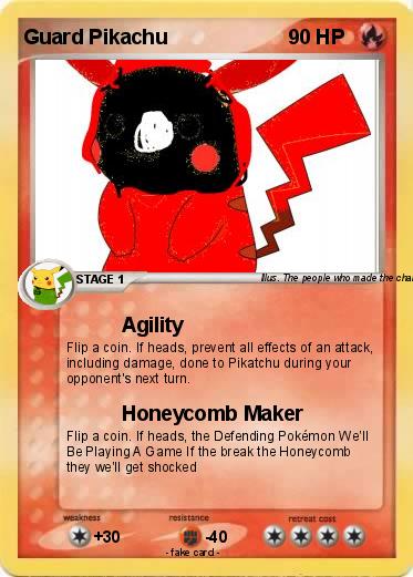 Pokemon Guard Pikachu