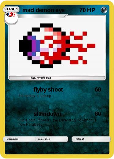 Pokemon mad demon eye