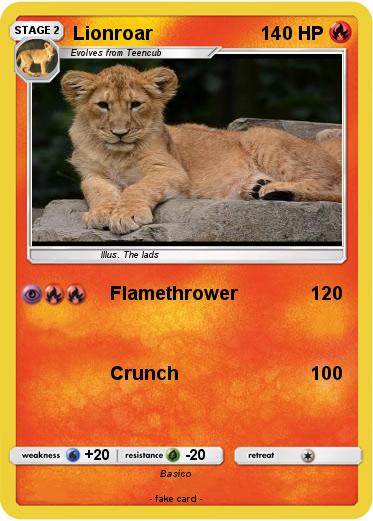 Pokemon Lionroar