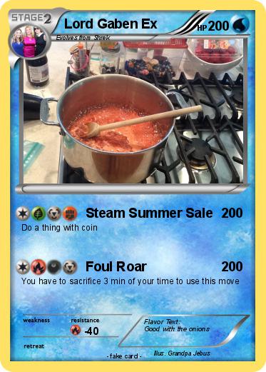 Pokemon Lord Gaben Ex