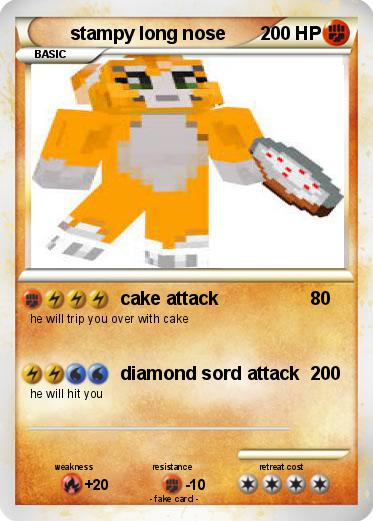 Pokemon stampy long nose