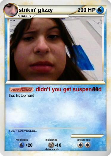 Pokemon strikin' glizzy