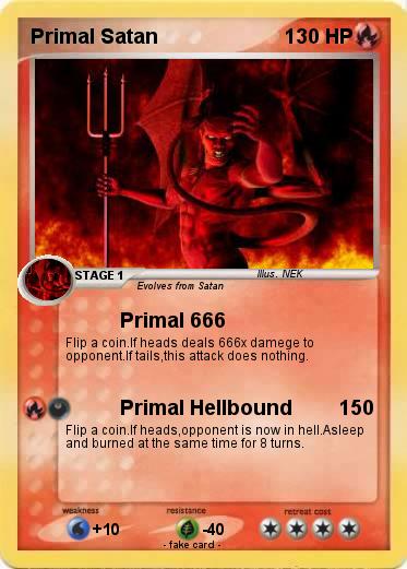 Pokemon Primal Satan