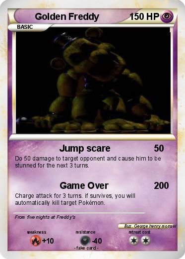 Pokemon Golden Freddy
