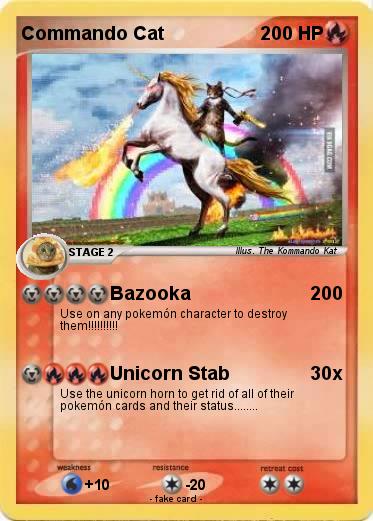 Pokemon Commando Cat