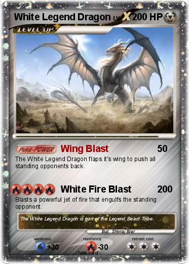 Pokemon White Legend Dragon