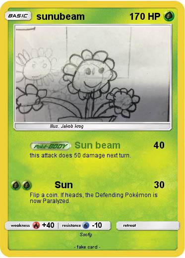 Pokemon sunubeam