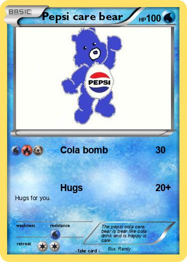 Pokemon Pepsi care bear