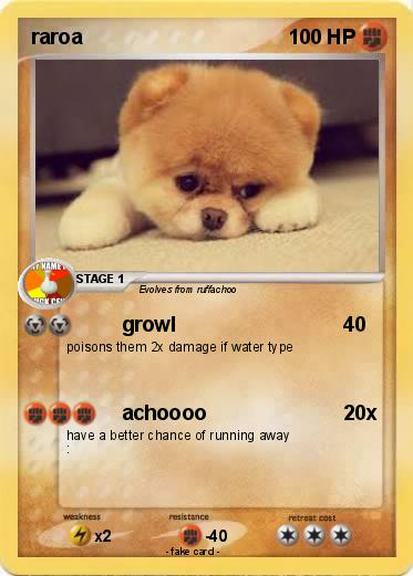 Pokemon raroa