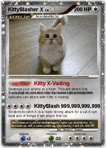 Pokemon KittySlasher X