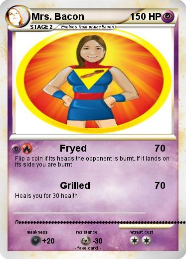 Pokemon Mrs. Bacon
