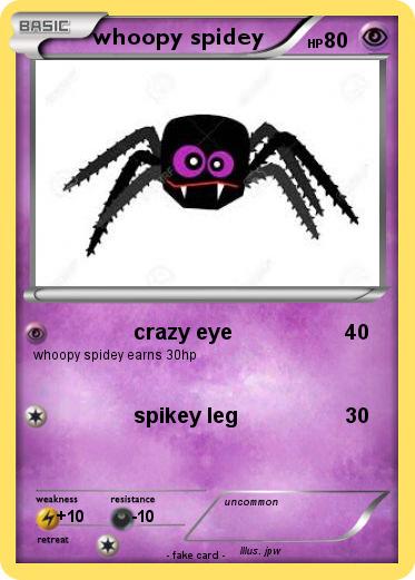 Pokemon whoopy spidey