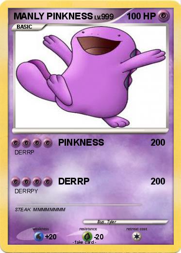 Pokemon MANLY PINKNESS