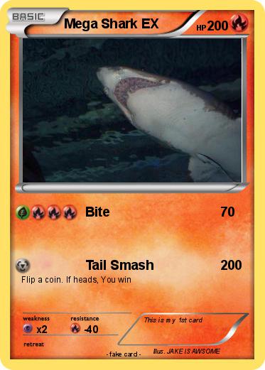 Pokemon Mega Shark EX