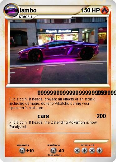Pokemon lambo
