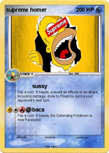 Pokemon supreme homer