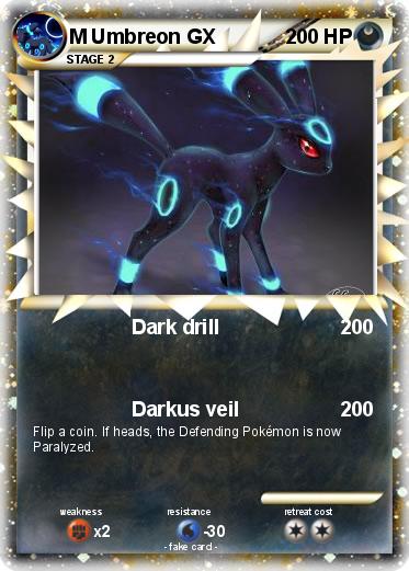 Pokemon M Umbreon GX