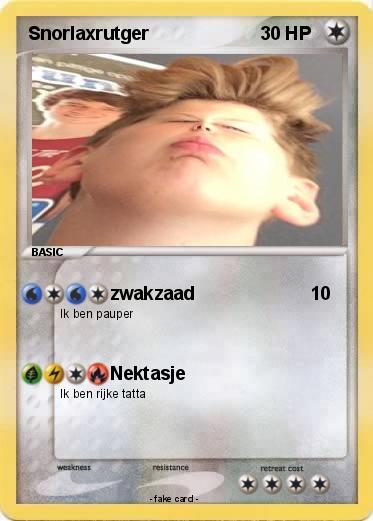 Pokemon Snorlaxrutger
