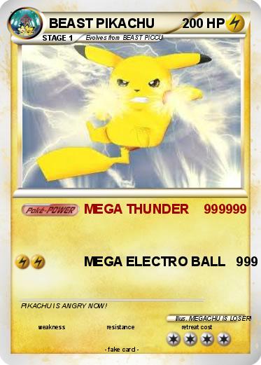 Pokemon BEAST PIKACHU